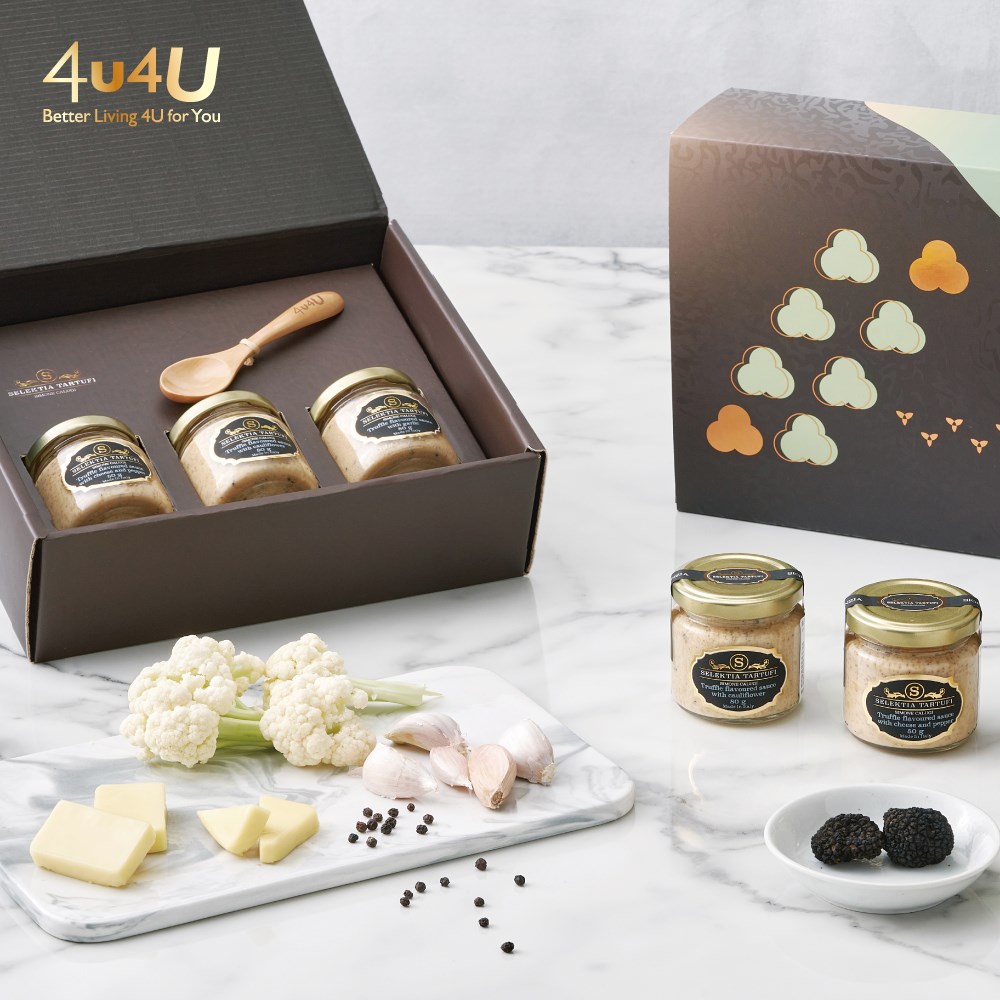 4u4U SELEKTIA 義大利田園遊詩 奶油松露醬禮盒(附品牌紙袋)  ▶90F015